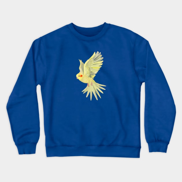 Cockatiel Crewneck Sweatshirt by Das Brooklyn
